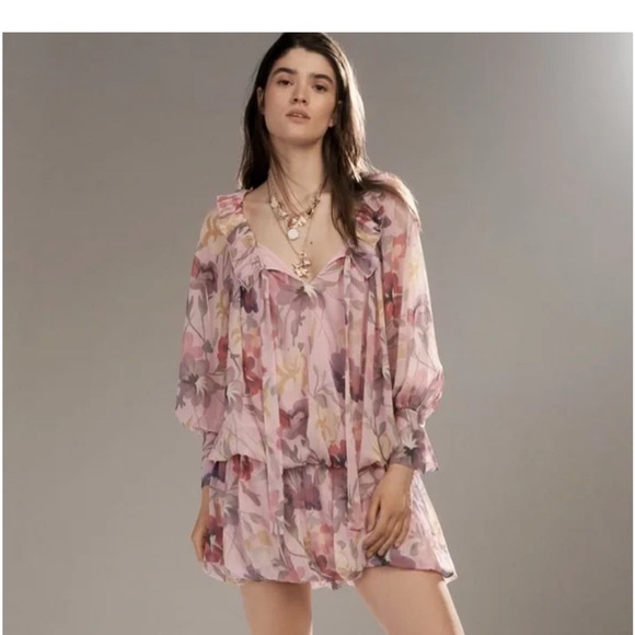 Anthropologie Dresses & Skirts - Anthropologie Mare Mare Floral‎ Chiffon Dress